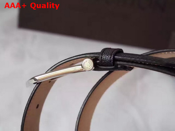 Louis Vuitton Riveted 35mm Belt Damier Graphite Replica