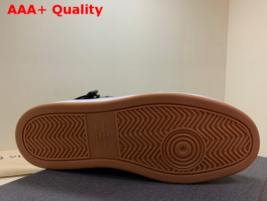 Louis Vuitton Rivoli Sneaker Boot Monogram Canvas Louis Vuitton Signature on the Velcro Strap 1A44VT Replica