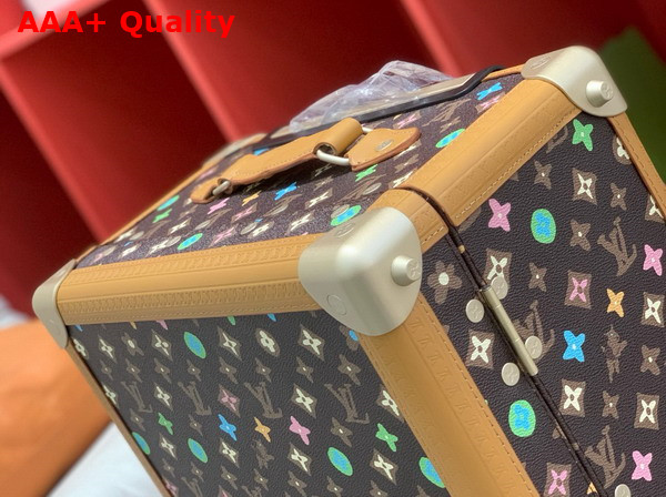 Louis Vuitton Rolling Trunk Chocolate Monogram Craggy Coated Canvas M25241 Replica