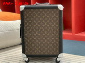 Louis Vuitton Rolling Trunk in Monogram Coated Canvas Replica