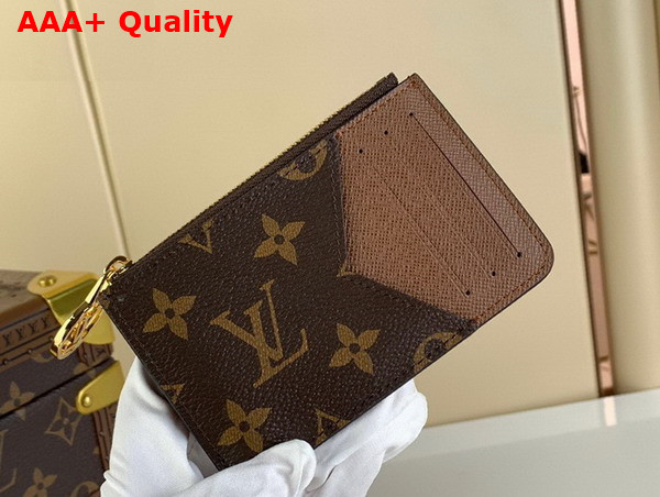 Louis Vuitton Romy Card Holder Armagnac Monogram Canvas M81880 Replica