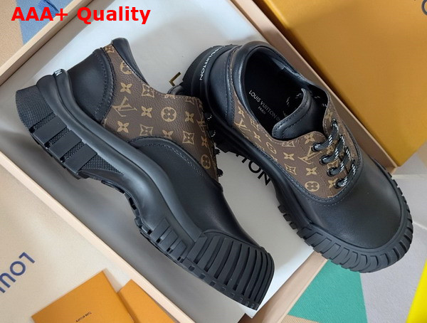 Louis Vuitton Ruby Flat Derby in Monogram Canvas Replica