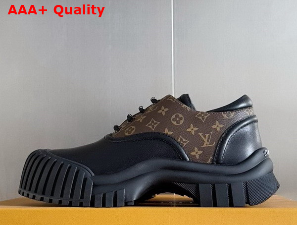 Louis Vuitton Ruby Flat Derby in Monogram Canvas Replica