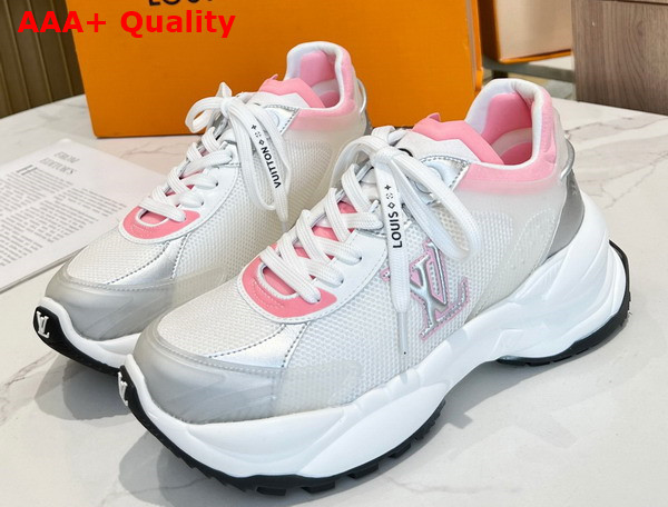 Louis Vuitton Run 55 Sneaker Pink Mix of Material 1ABVIE Replica