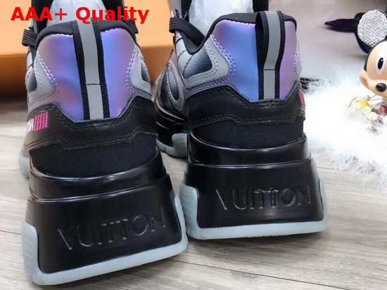 Louis Vuitton Run Away Pulse Sneaker Black Mix of Materials 1A5YTF Replica