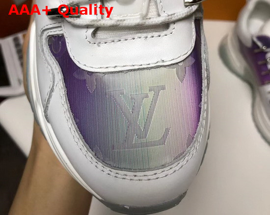 Louis Vuitton Run Away Pulse Sneaker Mix Material with White Calf Leather Replica