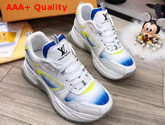 Louis Vuitton Run Away Pulse Sneaker White Mix of Materials 1A5YL7 Replica
