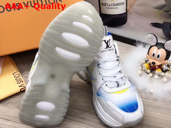 Louis Vuitton Run Away Pulse Sneaker White Mix of Materials 1A5YL7 Replica