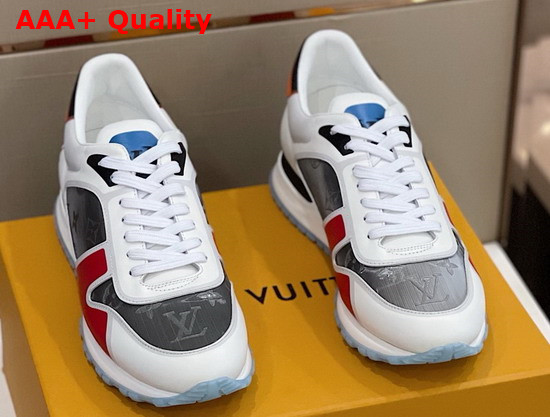 Louis Vuitton Run Away Sneaker Red Mix of Materials with Transparent Details Replica