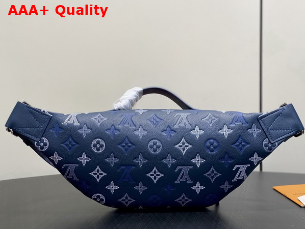 Louis Vuitton Rush Bumbag Ocean Monogram Shadow Calfskin Leather with Gradient Effect Replica