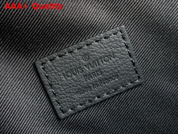 Louis Vuitton Rush Bumbag in Black Monogram Shadow Calfskin Leather M47058 Replica
