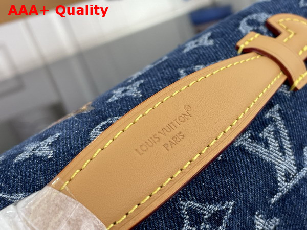 Louis Vuitton Rush Bumbag in Blue Monogram Flowers Denim M27640 Replica