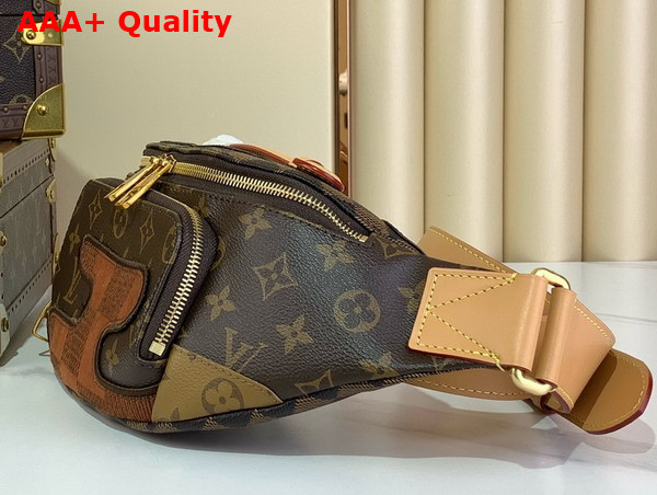 Louis Vuitton Rush Bumbag in Brown Monogram Landscape Coated Canvas M15271 Replica