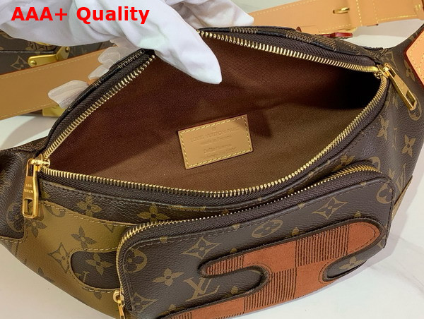 Louis Vuitton Rush Bumbag in Brown Monogram Landscape Coated Canvas M15271 Replica