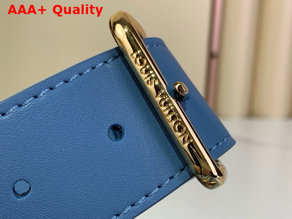 Louis Vuitton Rush Bumbag in Denim Blue Damier Denim 3D Cotton Canvas N00205 Replica