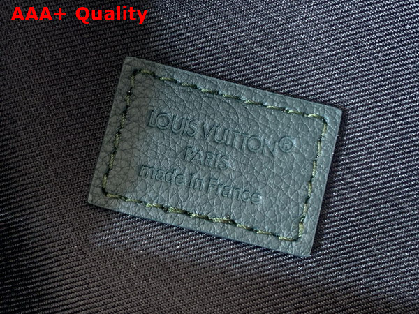 Louis Vuitton Rush Bumbag in Forest Green Monogram Shadow Leather M27153 Replica
