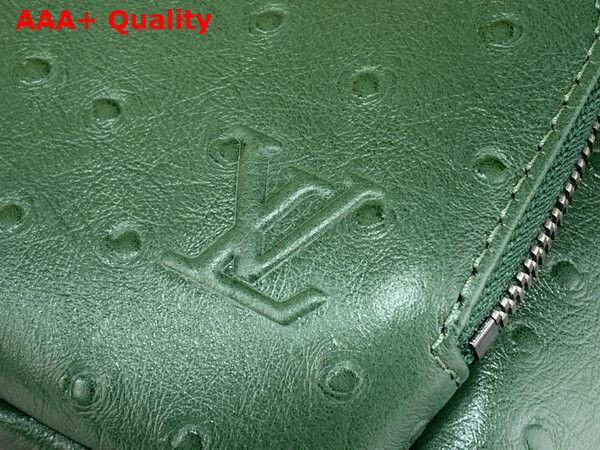 Louis Vuitton Rush Bumbag in Green Ostrich Leather Replica