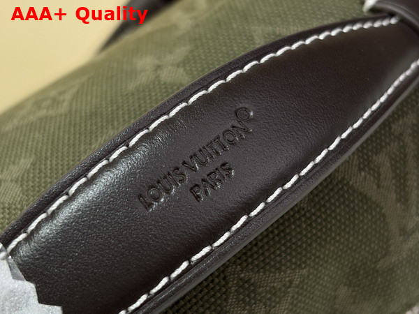 Louis Vuitton Rush Bumbag in Khaki Green Monogram Surplus Jacquard Textile M29740 Replica