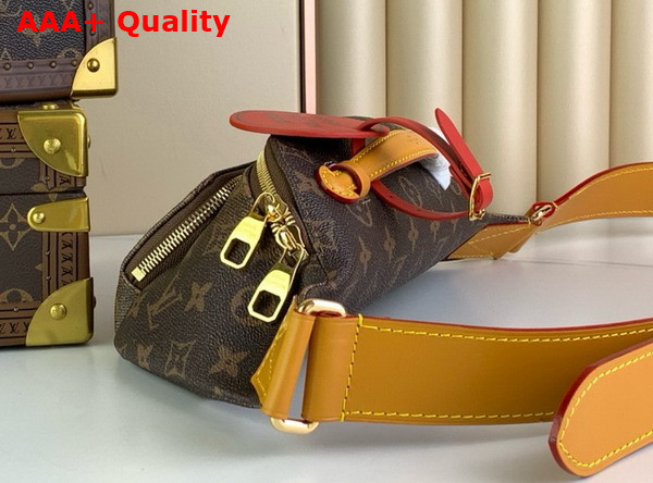 Louis Vuitton Rush Bumbag in Monogram Dust Coated Canvas M11539 Replica