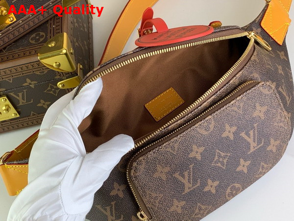 Louis Vuitton Rush Bumbag in Monogram Dust Coated Canvas M11539 Replica