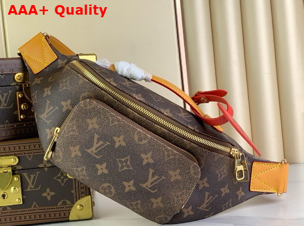 Louis Vuitton Rush Bumbag in Monogram Dust Coated Canvas M11539 Replica