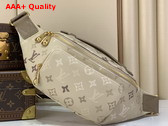 Louis Vuitton Rush Bumbag in Sand Beige Monogram Surplus Coated Canvas M29274 Replica