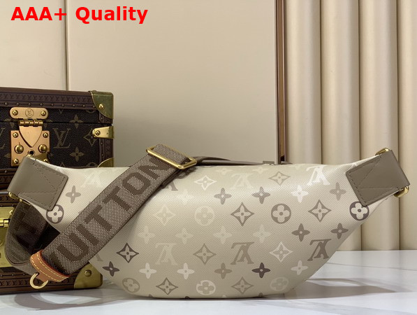 Louis Vuitton Rush Bumbag in Sand Beige Monogram Surplus Coated Canvas M29274 Replica