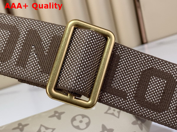 Louis Vuitton Rush Bumbag in Sand Beige Monogram Surplus Coated Canvas M29274 Replica