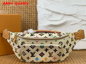 Louis Vuitton Rush Bumbag in Vanilla Monogram Craggy Coated Canvas Replica