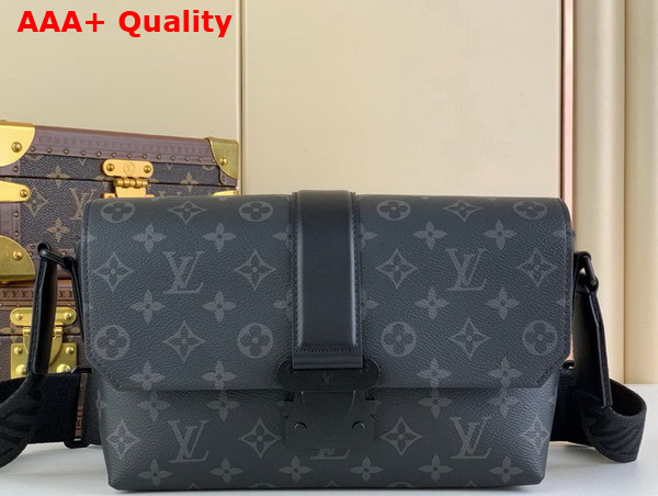 Louis Vuitton S Cape Messenger in Monogram Eclipse Canvas M46794 Replica