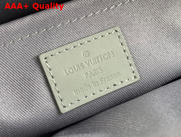 Louis Vuitton S Lock Messenger Bag in Mineral Gray Embossed Taurillon Monogram Cowhide Leather M23152 Replica