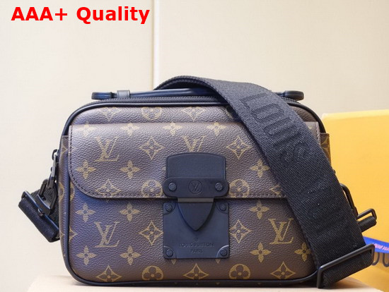 Louis Vuitton S Lock Messenger Monogram Macassar Canvas M45806 Replica