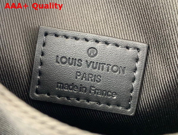 Louis Vuitton S Lock Vertical Wearable Wallet Monogram Macassar Coated Canvas and Natural Cowhide Leather Trim Replica