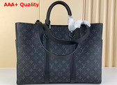 Louis Vuitton Sac Plat 24H Carryall Tote Monogram Eclipse Coated Canvas M46451 Replica