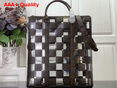 Louis Vuitton Sac Plat Monogram Chess Coated Canvas and PVC M20866 Replica