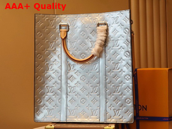 Louis Vuitton Sac Plat Monogram Mirror Coated Canvas M45884 Replica