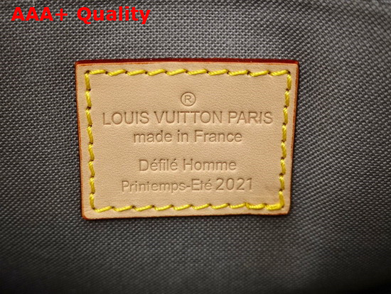 Louis Vuitton Sac Plat Monogram Mirror Coated Canvas M45884 Replica