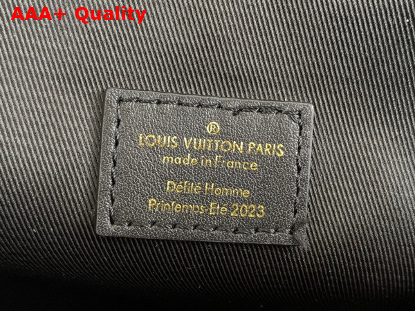 Louis Vuitton Sac Plat NV Bag in Brown Monogram Coated Canvas and Cowhide Leather M46679 Replica
