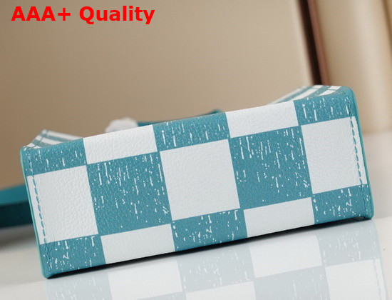 Louis Vuitton Sac Plat XS Turquoise Damier Checkerboard Pattern N60495 Replica