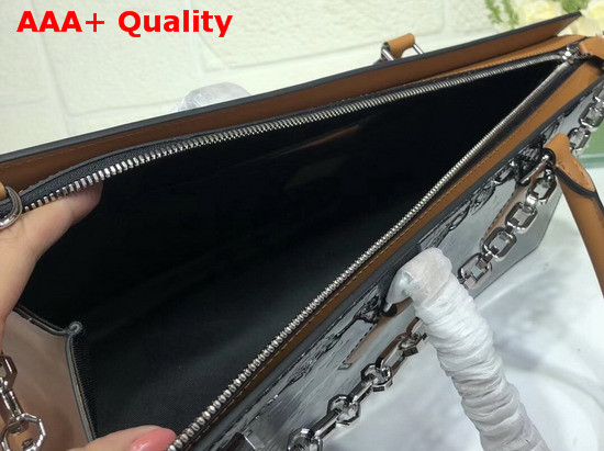Louis Vuitton Sac Tricot Black Monogram Vernis Patent Leather M44371 Replica