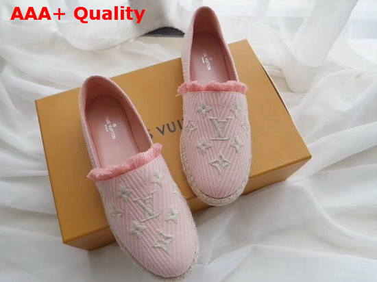 Louis Vuitton Sail Away Espadrille Rose Clair Replica
