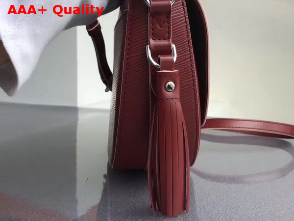 Louis Vuitton Saint Cloud Oxblood Epi Leather Replica