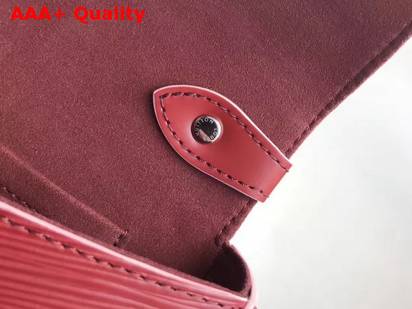 Louis Vuitton Saint Cloud Oxblood Epi Leather Replica