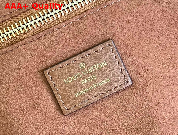 Louis Vuitton Saint Jacques Caramel Brown Synthetic Knitted Raffia M59963 Replica