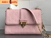 Louis Vuitton Saint Sulpice PM Light Pink Monogram Empreinte Replica
