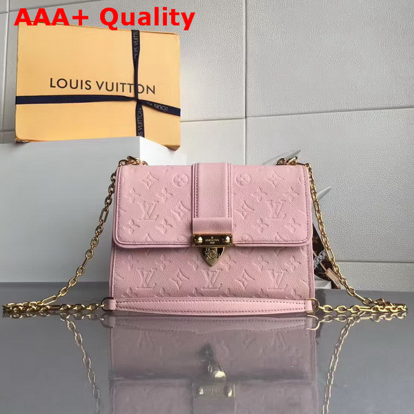 Louis Vuitton Saint Sulpice PM Light Pink Monogram Empreinte Replica
