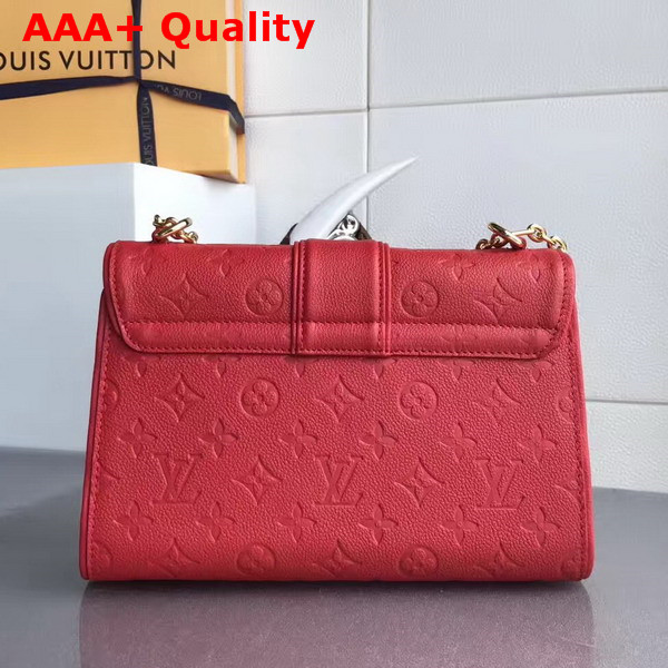 Louis Vuitton Saint Sulpice PM Monogram Empreinte Cerise M43393 Replica