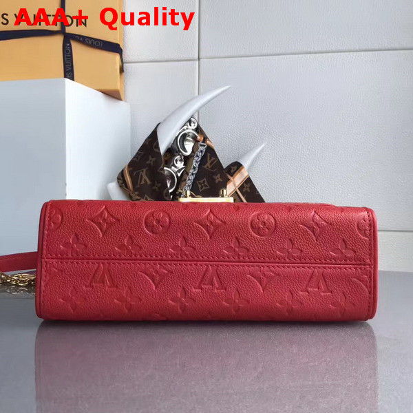 Louis Vuitton Saint Sulpice PM Monogram Empreinte Cerise M43393 Replica