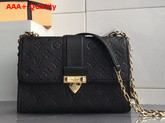 Louis Vuitton Saint Sulpice PM Monogram Empreinte Noir M43392 Replica