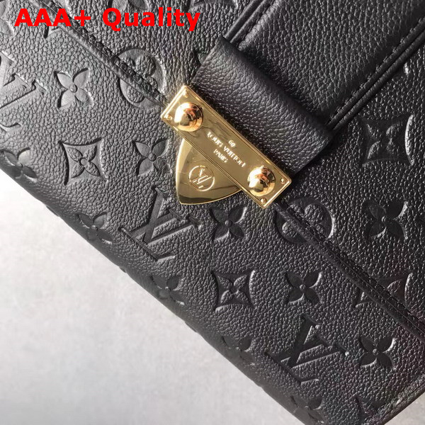 Louis Vuitton Saint Sulpice PM Monogram Empreinte Noir M43392 Replica